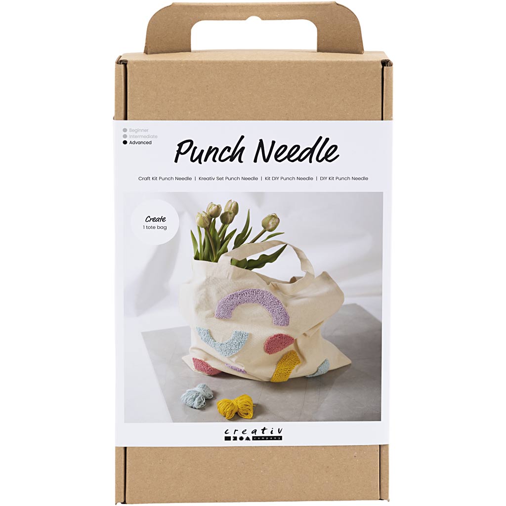 Creativ company hobbyset punch needle draagtas versieren