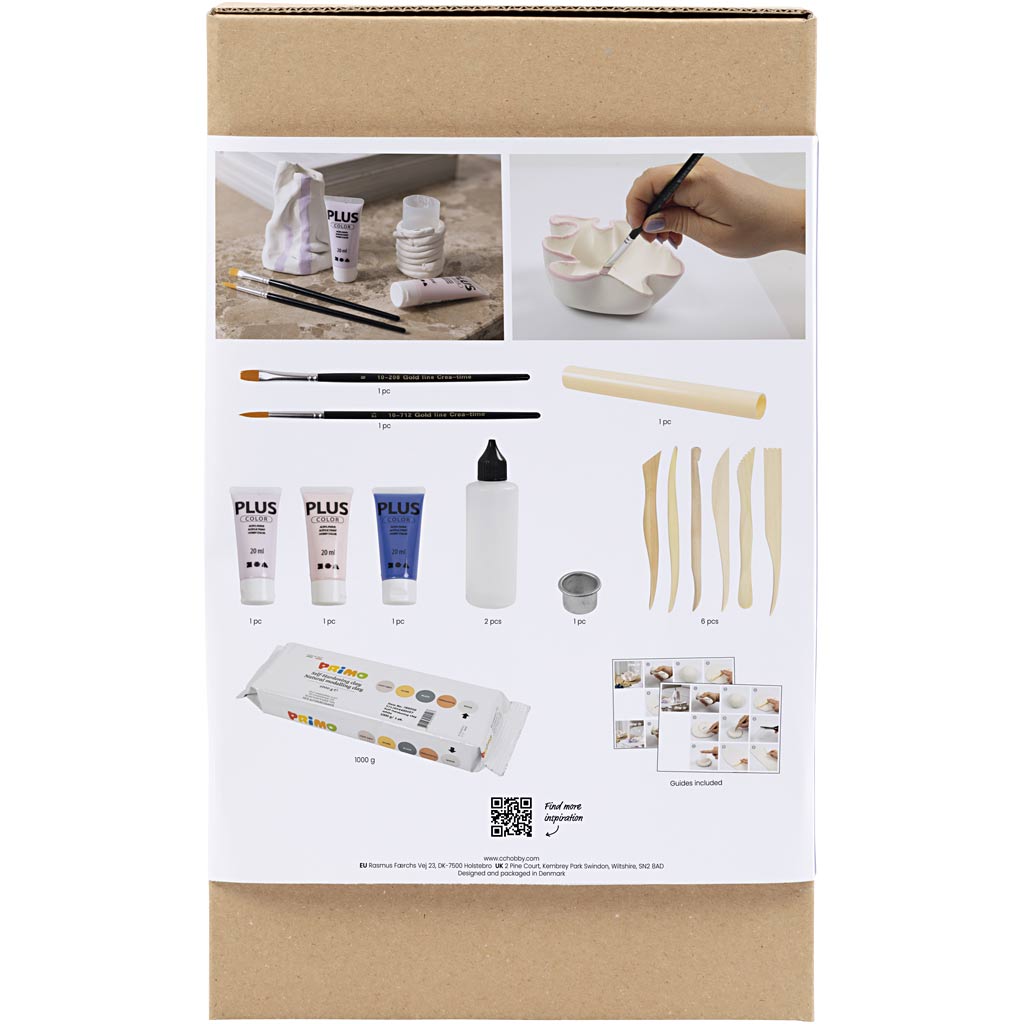 Creativ company hobbyset boetseren potten en vazen