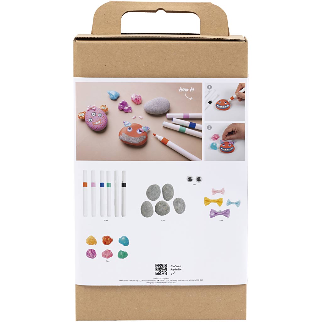Creativ Company Hobbyset Steindekorations-Bastelset
