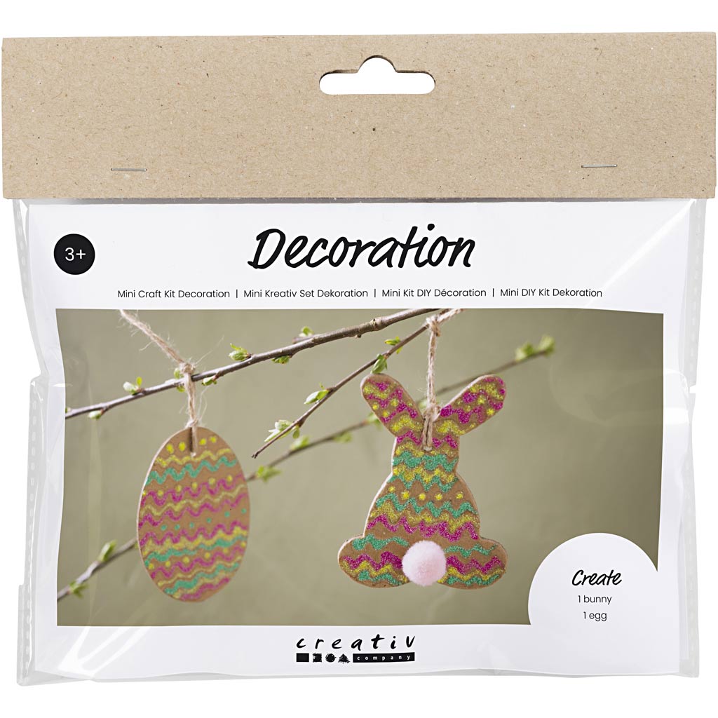 Creativ Company Mini-Hobby-Set Osterfiguren Dekoration