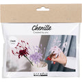 Creativ Company Mini-Hobbyset, Lilienblüten aus Chenilledraht, hellrosa