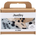 Creativ company http: www.cchobby.nl mini-hobbyset-sieraden-rozen-zwart-zwart-wit-wit-1-doos