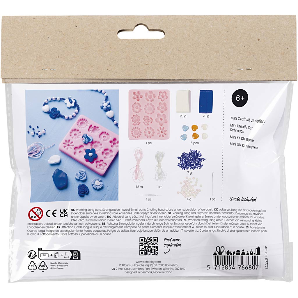 Creativ Company Mini-Hobbyset Schmuckblumen