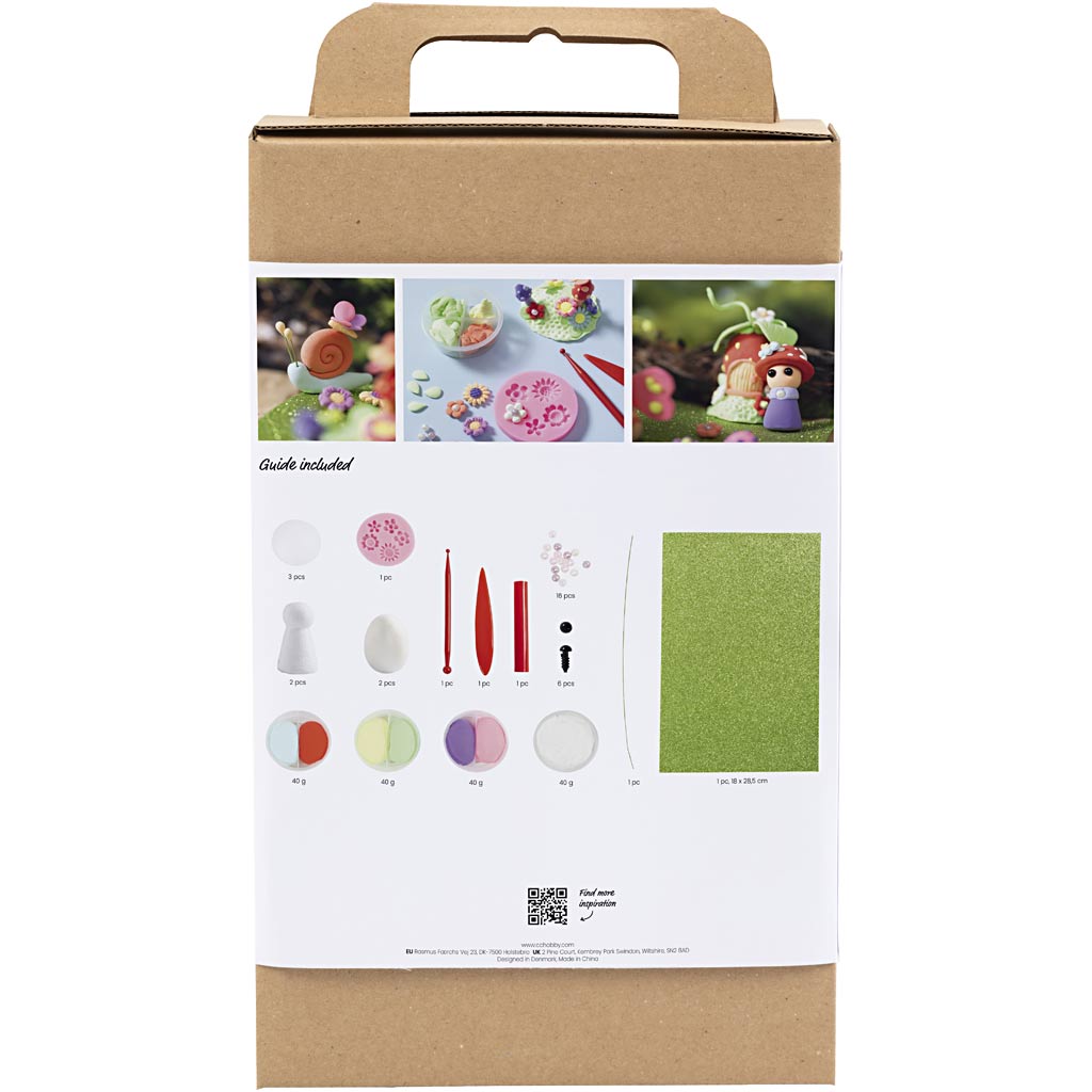 Creativ Company Hobbyset Elfenmodellierset Pastellfarben