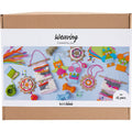 Creativ company http: www.cchobby.nl groepsset-weven-wandbevestigingen-hangers-uilen-muis-diverse-kleuren-1-doos
