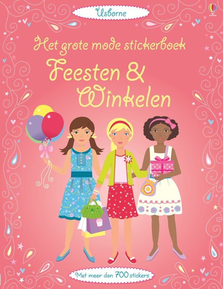 Wins Holland Großes Mode-Stickerbuch – Party-Shopping (700 Sticker)