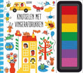 Wpg uitgevers stempelen met vingerafdrukken. 4+