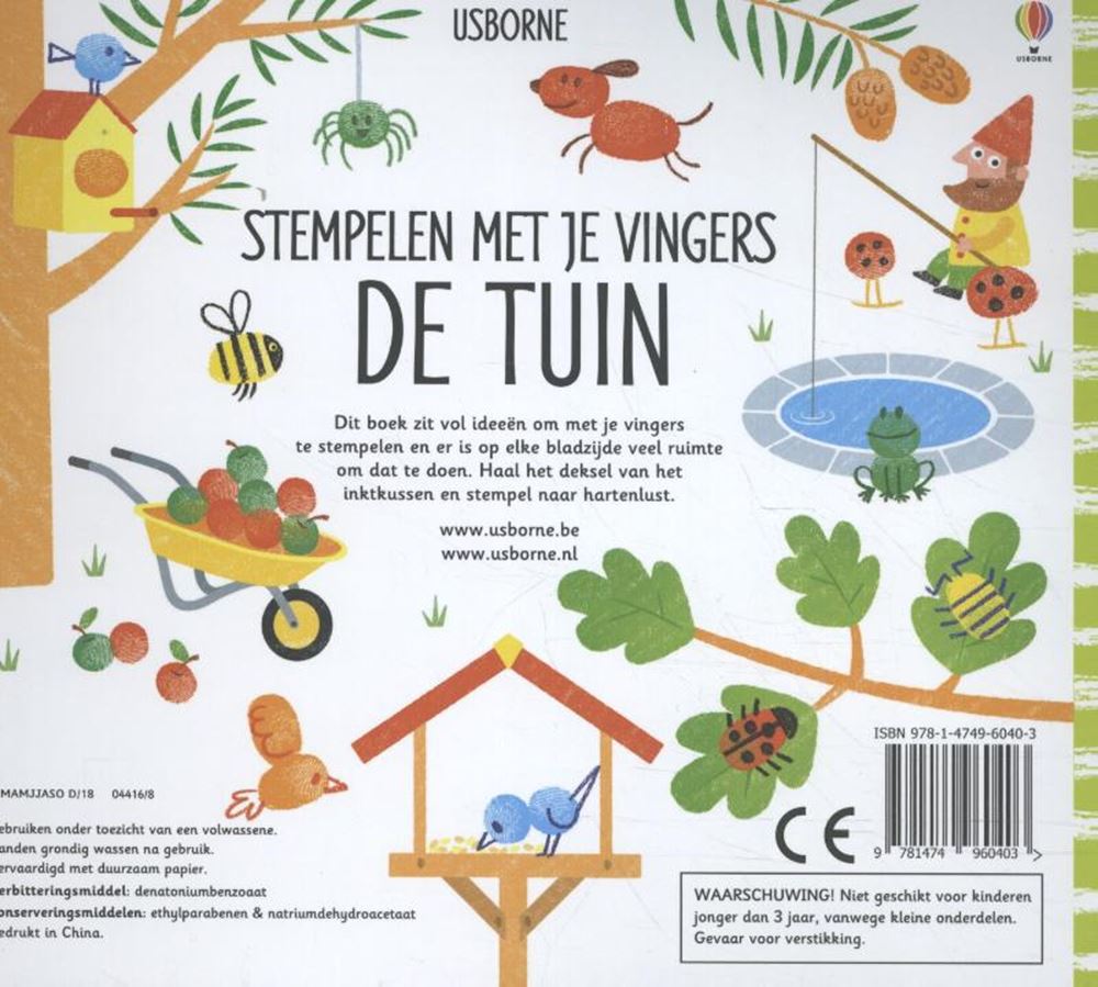 WPG Publishers Stempeln mit den Fingern – der Garten