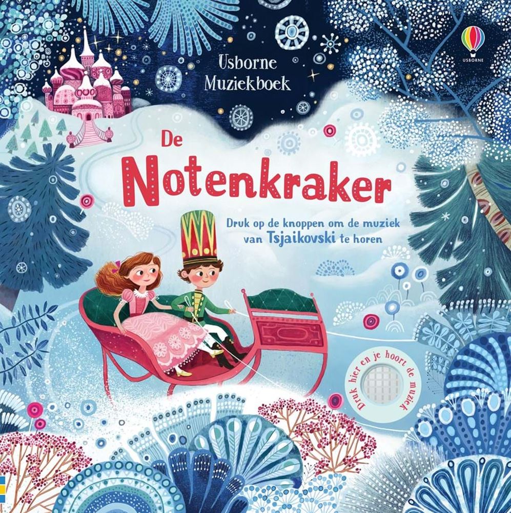 Geluidenboek: de notenkraker. 3+