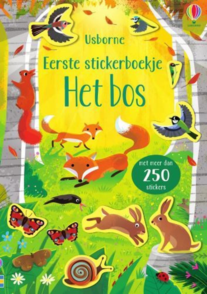 Wpg uitgevers mijn eerste stickerboek: het bos. 3+