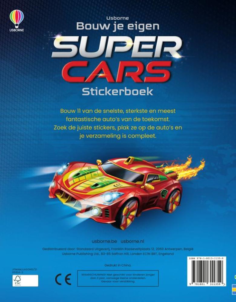 WPG Publishers: Gestalte dein eigenes Stickerbuch für Supercars