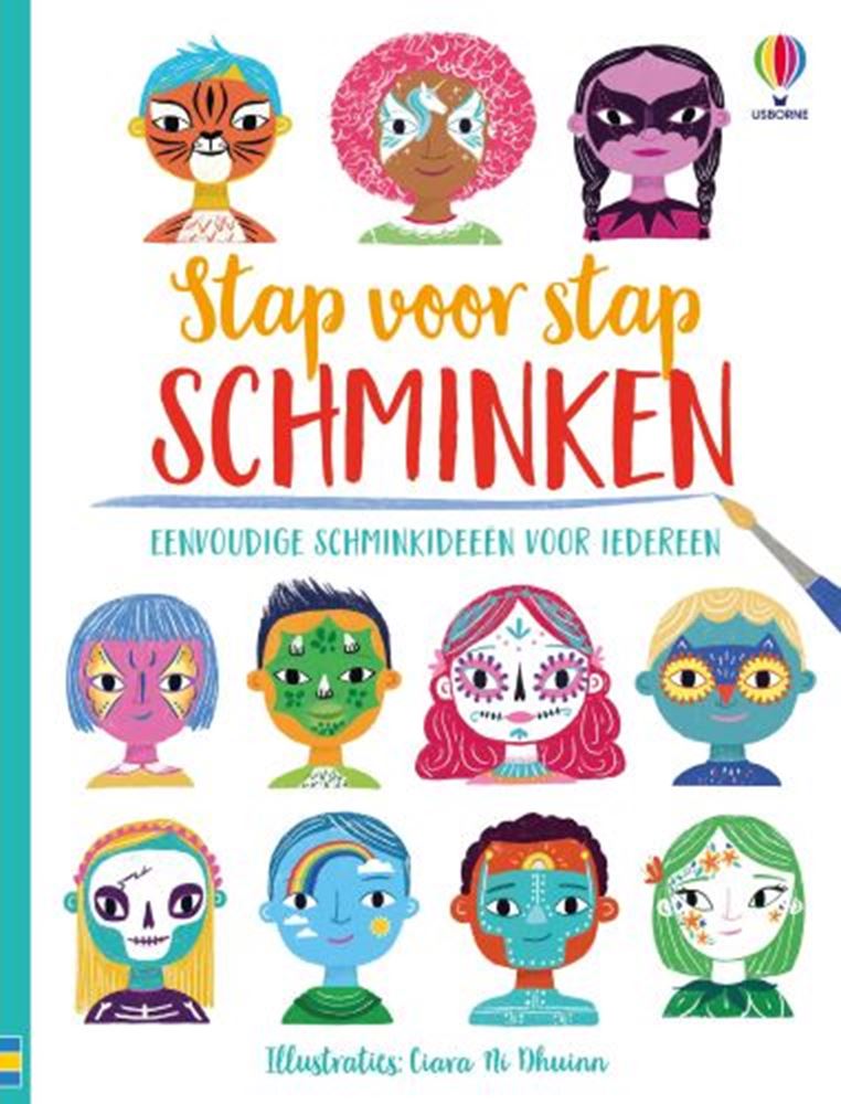 Stap voor stap schminken. 5+