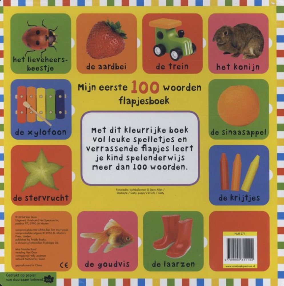 Central Book House Mein erstes Klappenbuch mit 100 Wörtern