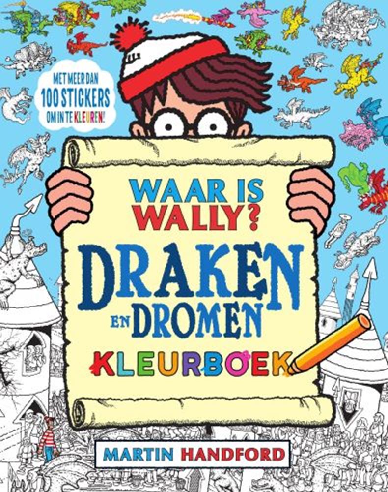 WPG Publishers Wo ist Walter? Malbuch „Drachen und Träume“