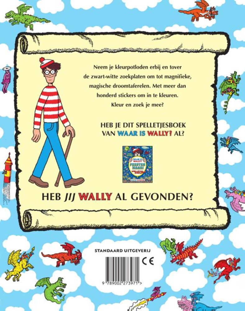 WPG Publishers Wo ist Walter? Malbuch „Drachen und Träume“