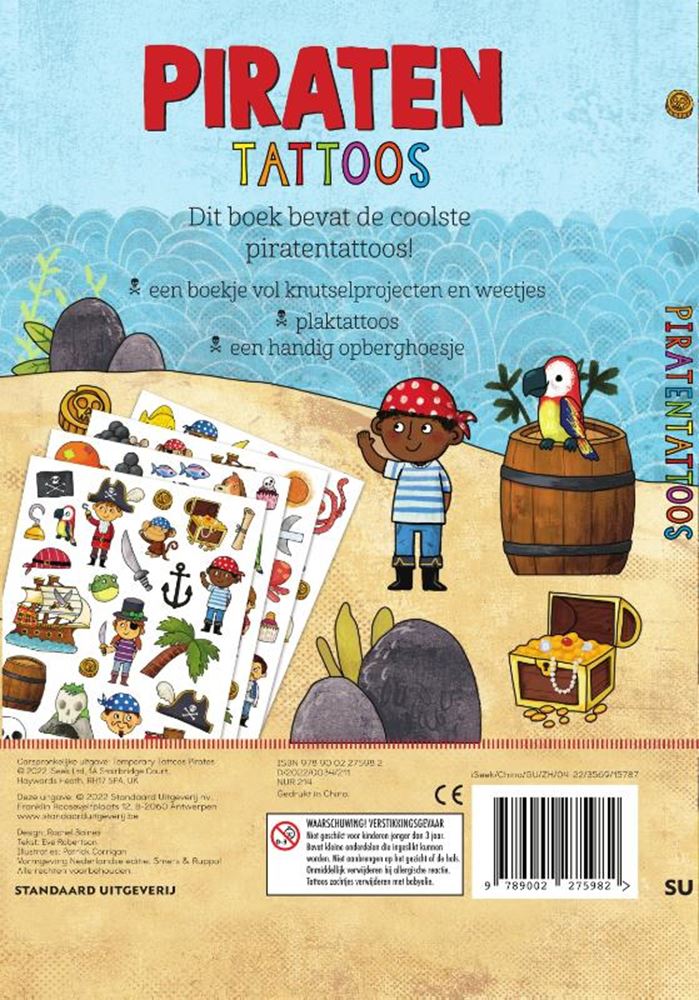 Piratentattoo's. 4+