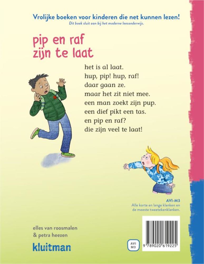 Verlag Kluitman Read read read - Pip und Raf sind zu spät (avi-m3)