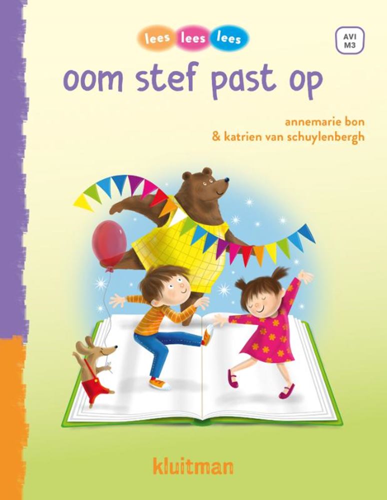 Kluitman Publisher Lesen Lesen Lesen Onkel Stef Fits (AVI-M3)