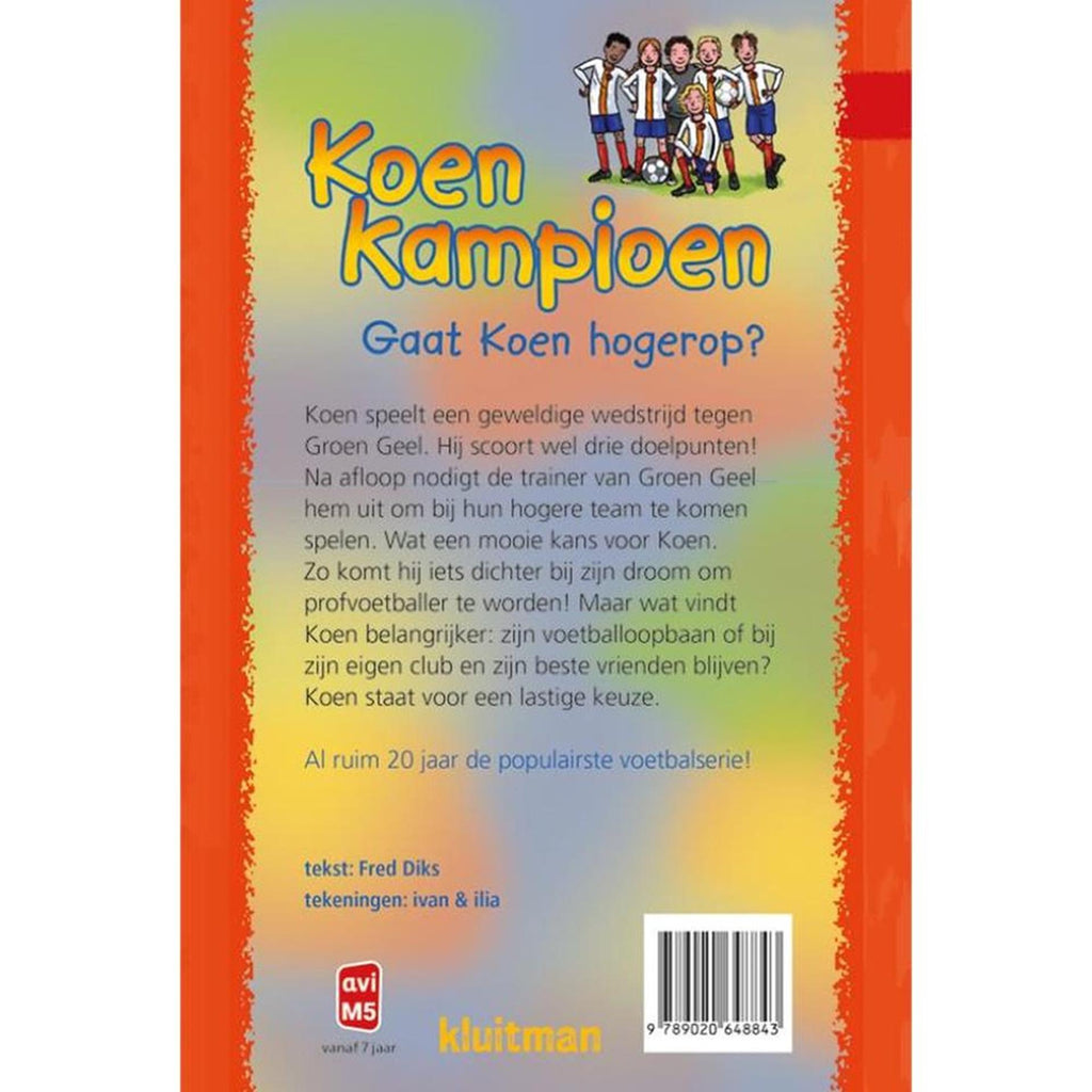 Herausgeber Kluitman Koen Kampioen. Wird Koen weiterkommen? AVI e5