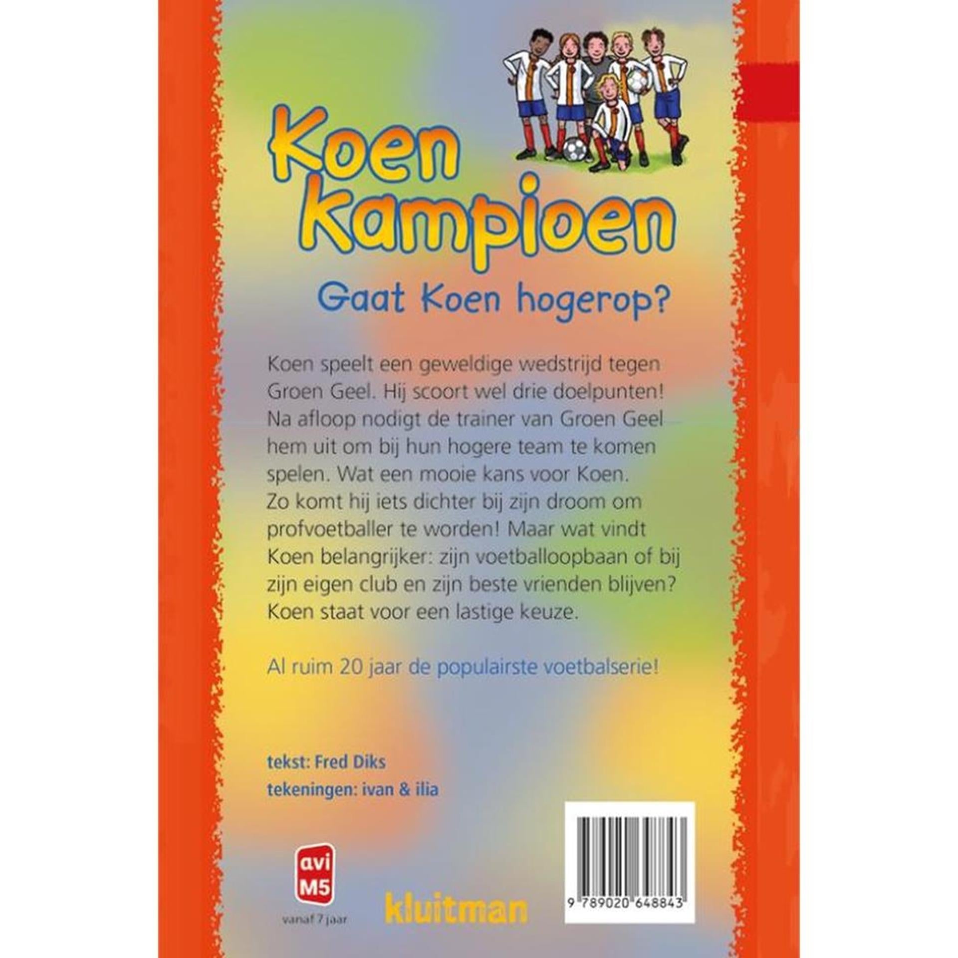 Herausgeber Kluitman Koen Kampioen. Wird Koen weiterkommen? AVI e5
