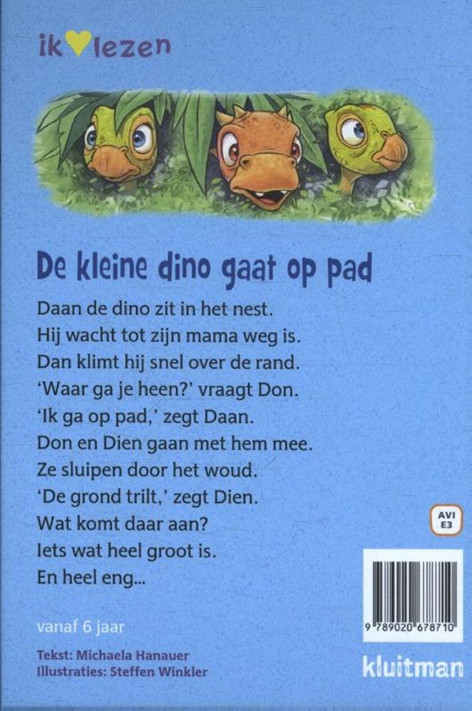 Verlag Kluitman Der kleine Dino geht auf die Straße avi e3