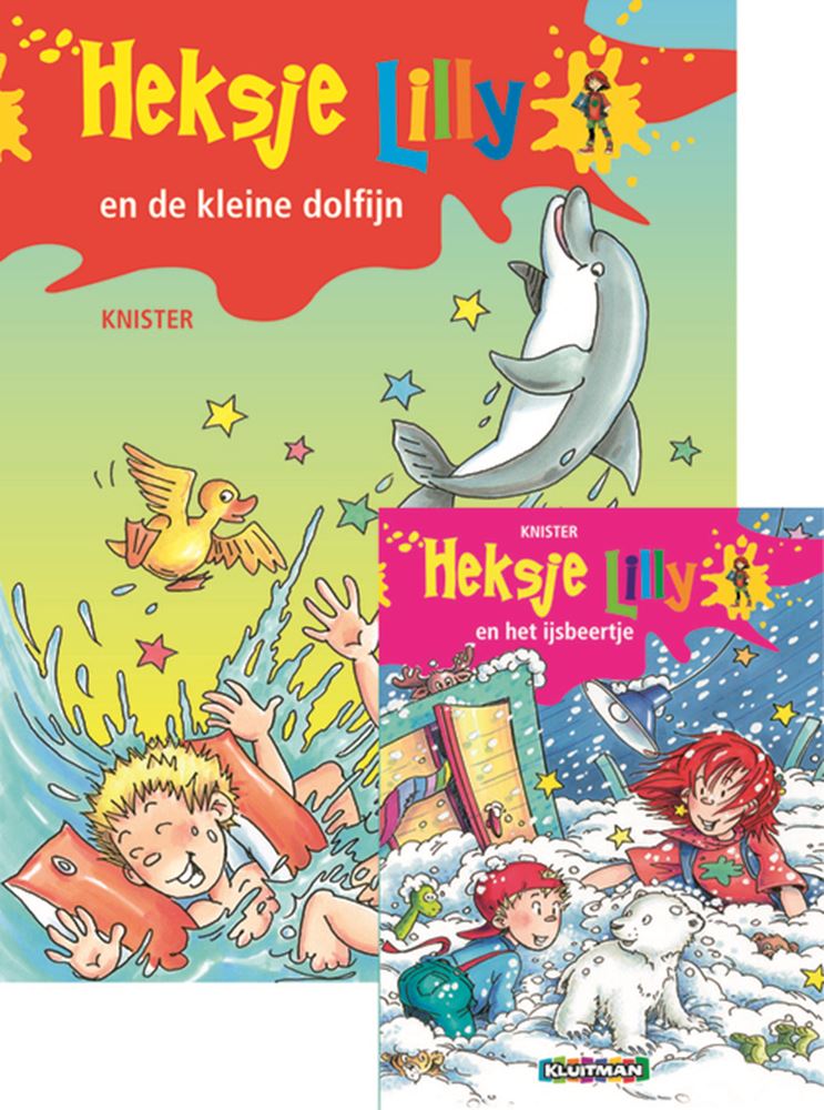 Avi-e5: heksje lilly, dolfijn ijsbeer om