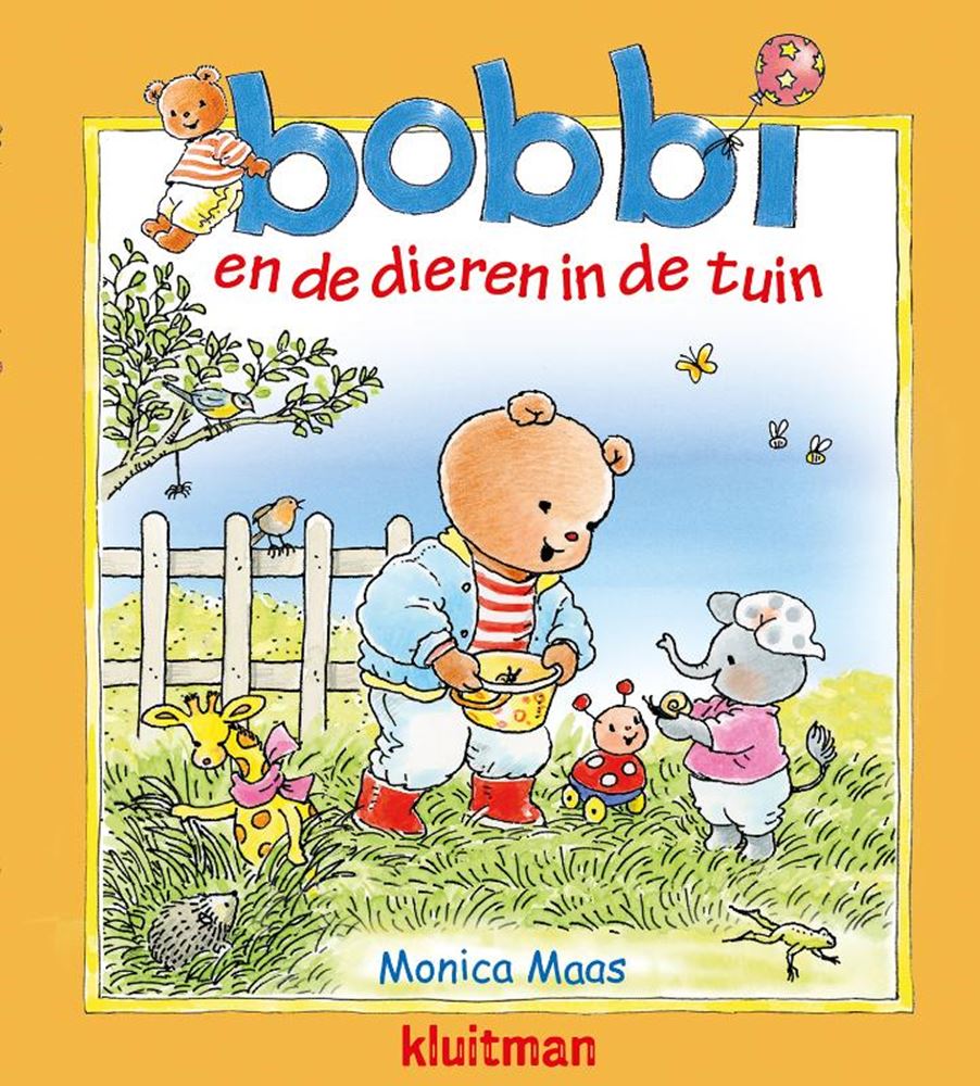 Verleger Kluitman Bobbi und die Tiere im Garten