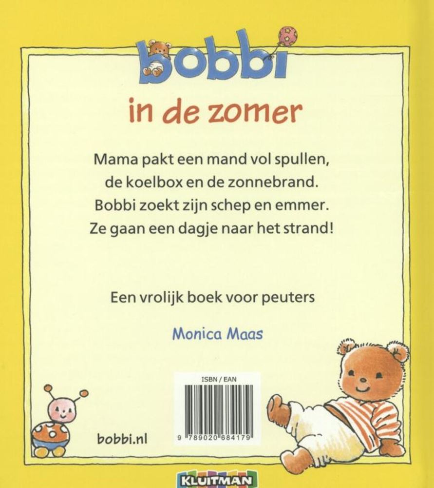 Uitgeverij kluitman bobbi in de zomer