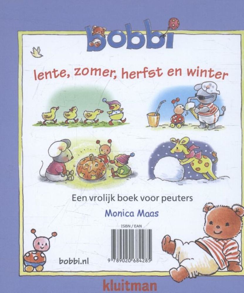 Verlag Kluitman Bobbi Frühling, Sommer, Herbst Winter