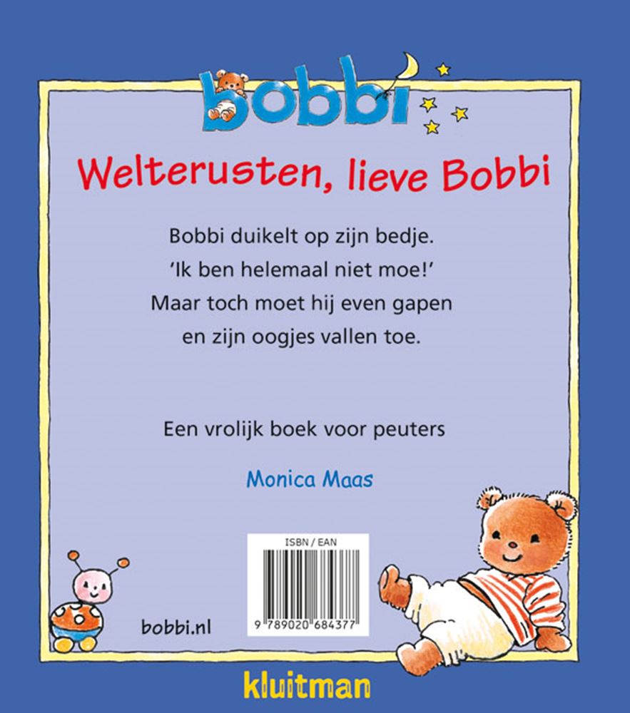 Verleger Kluitman Gute Nacht, liebe Bobbi
