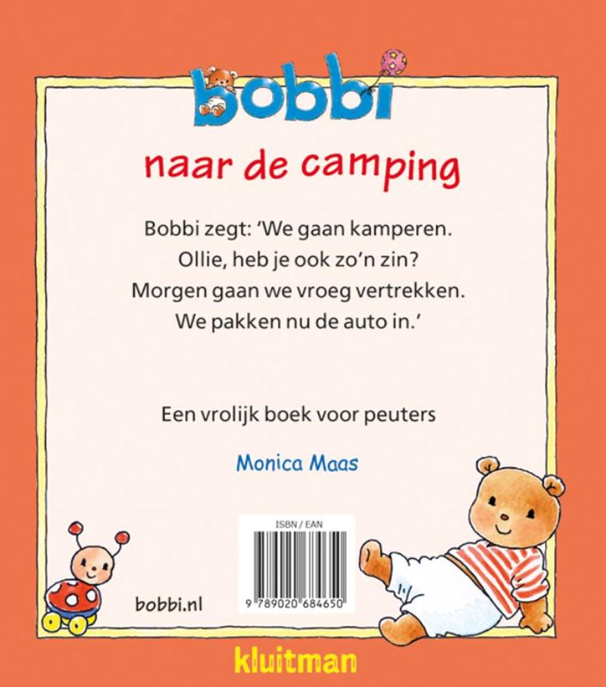 Kluitman bobbi naar de camping