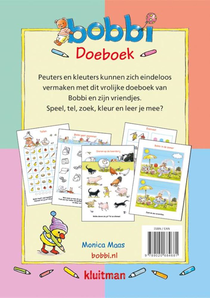 Bobbi doeboek. 3+