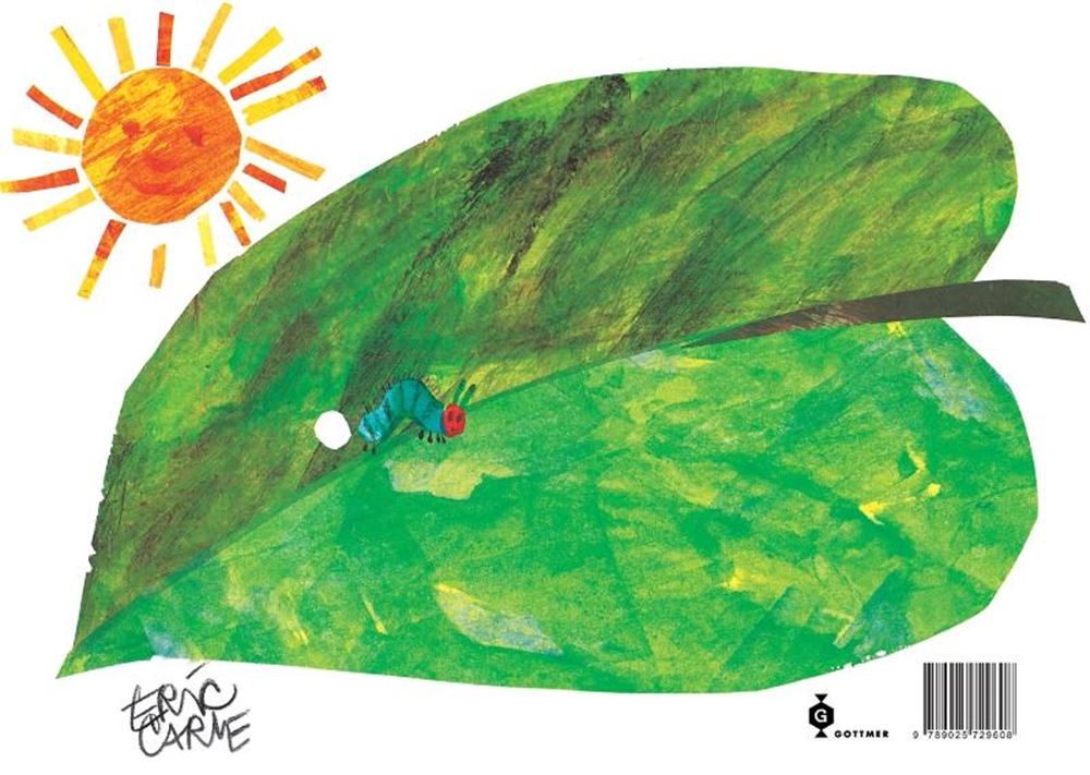 Gottmer Publishers Group: Das Bilderbuch „Die kleine Raupe Nimmersatt“ aus Pappe + Kuscheltier