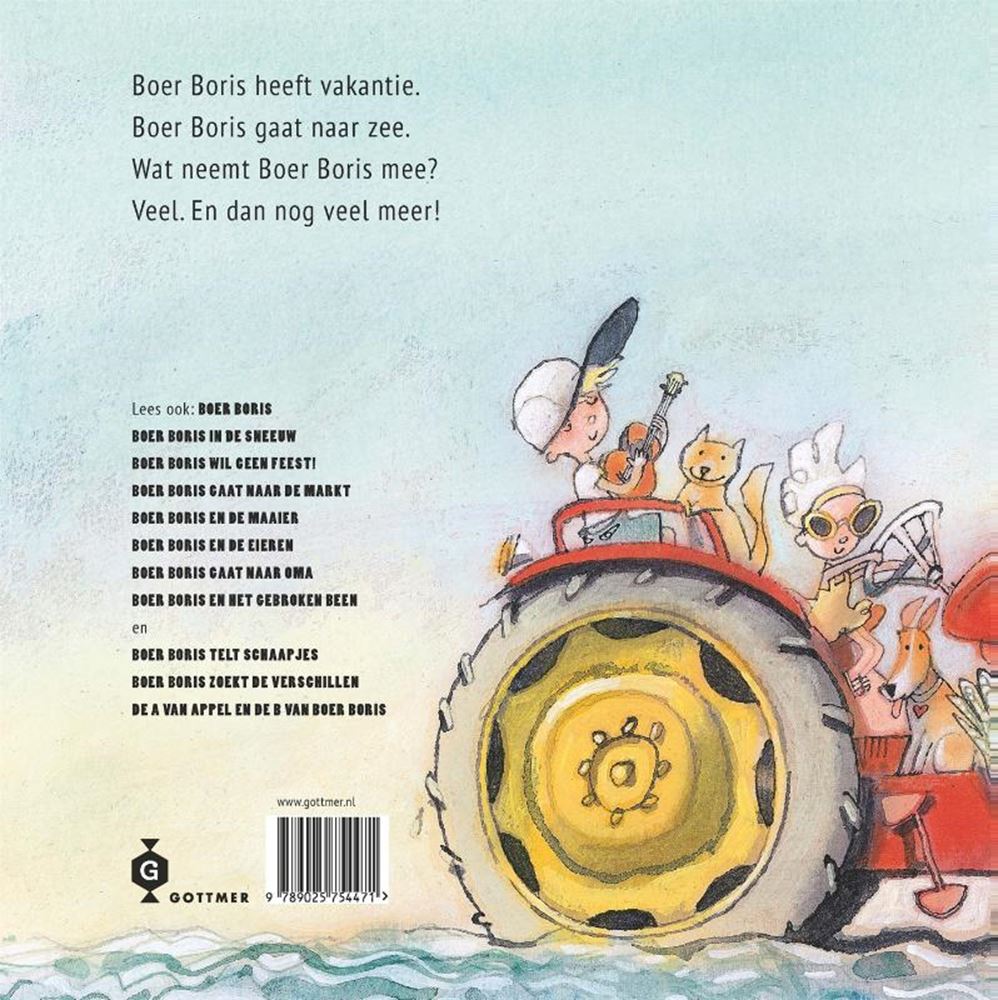 Gottmer uitgevers groep prentenboek 2015: boer boris gaat naar z