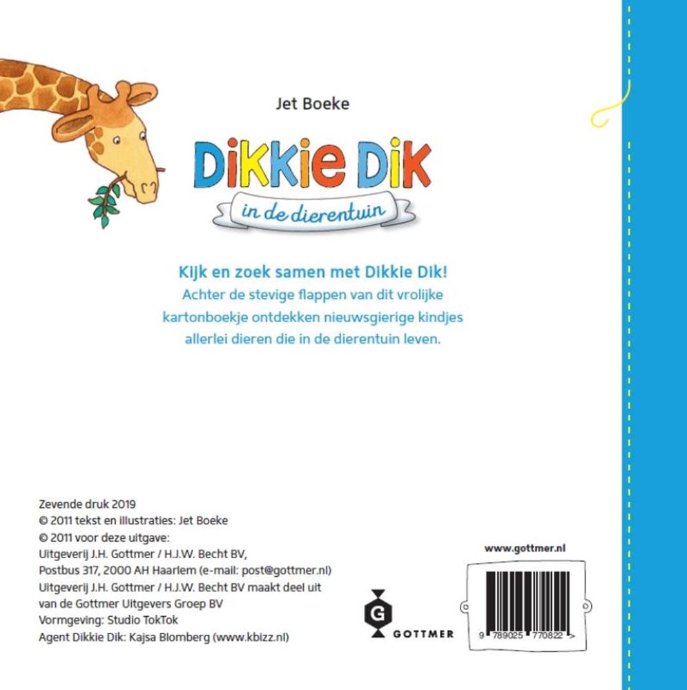 Gottmer Publishers Group Dikkie Fett im Zoo