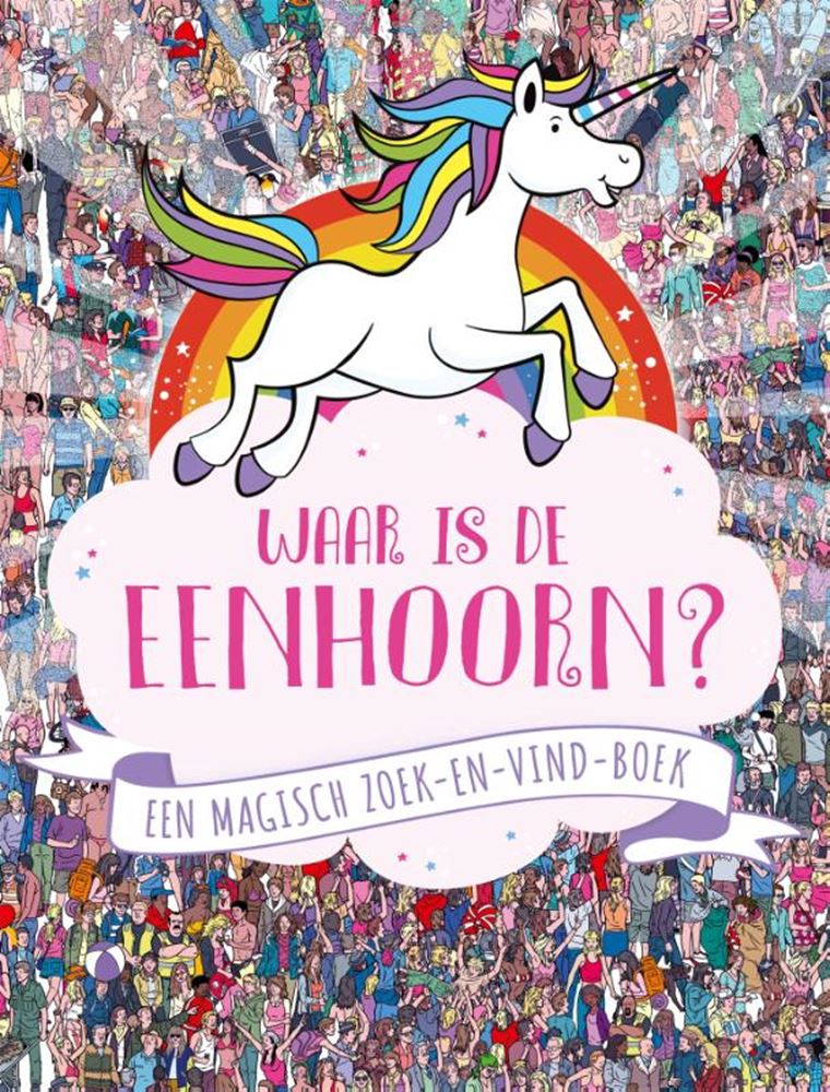 Gottmer uitgevers groep zoekboek: waar is de eenhoorn. 4+
