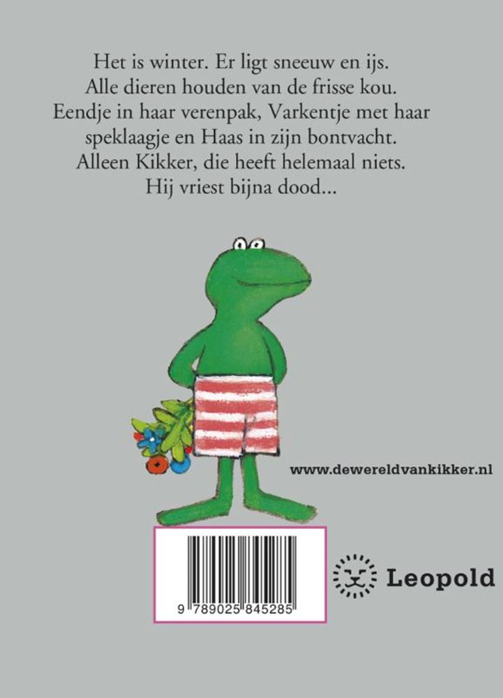 Central Book House Frog in the Cold Mini-Ausgabe