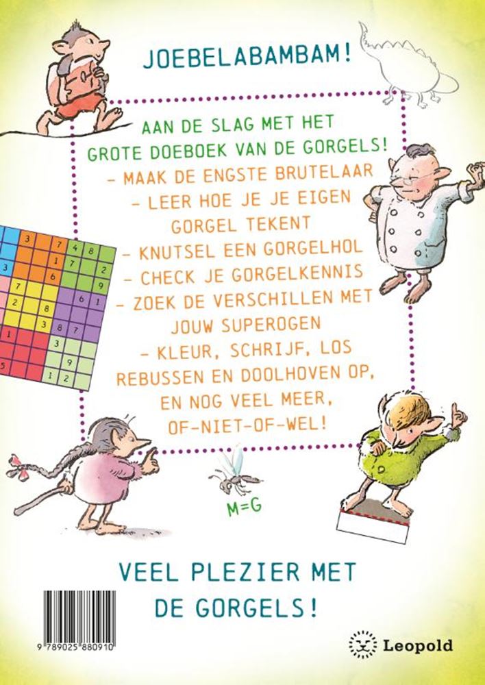 Wpg uitgevers de gorgels doeboek. 7+