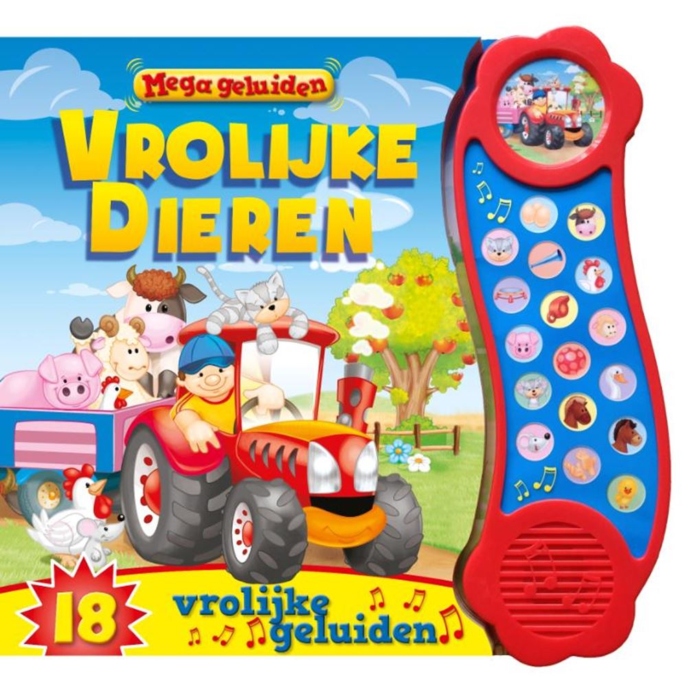 Rebo Publishers Mega-Soundbuch – Glückliche Tiere