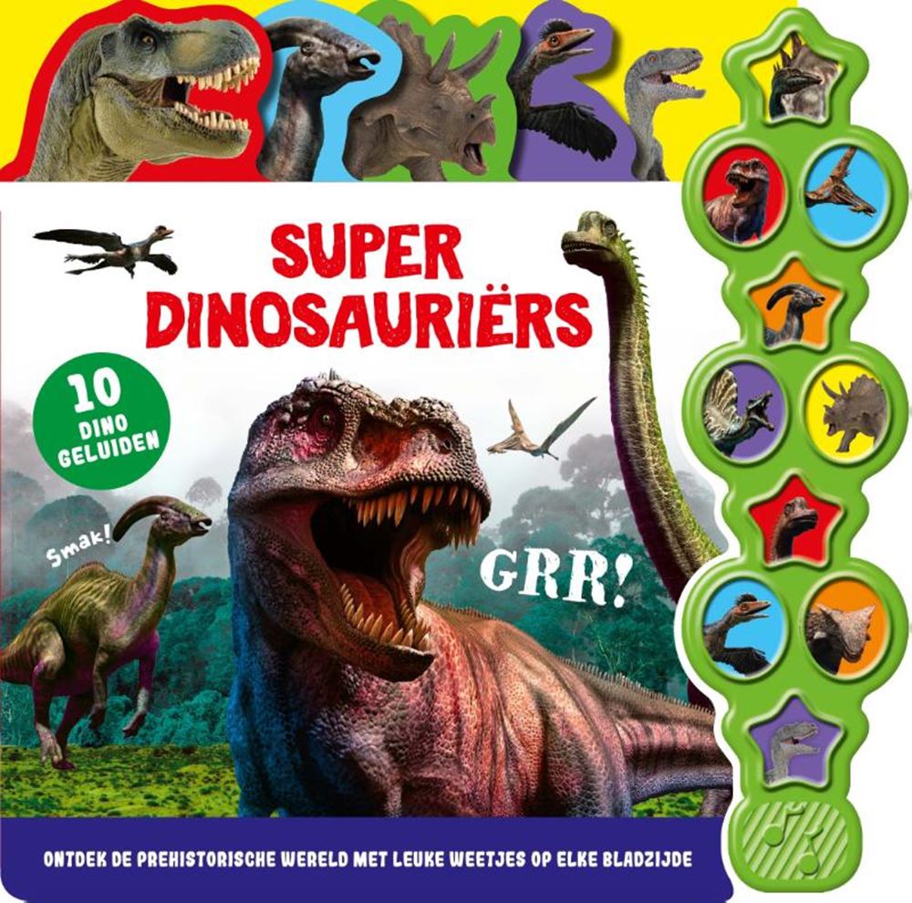 Rebo-Verlag: Soundbook „Super Dinosaur“.