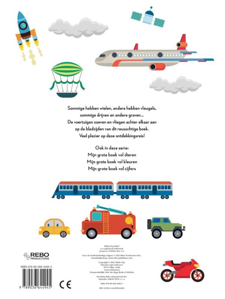 Rebo Publishers Mein großes Buch voller Fahrzeuge