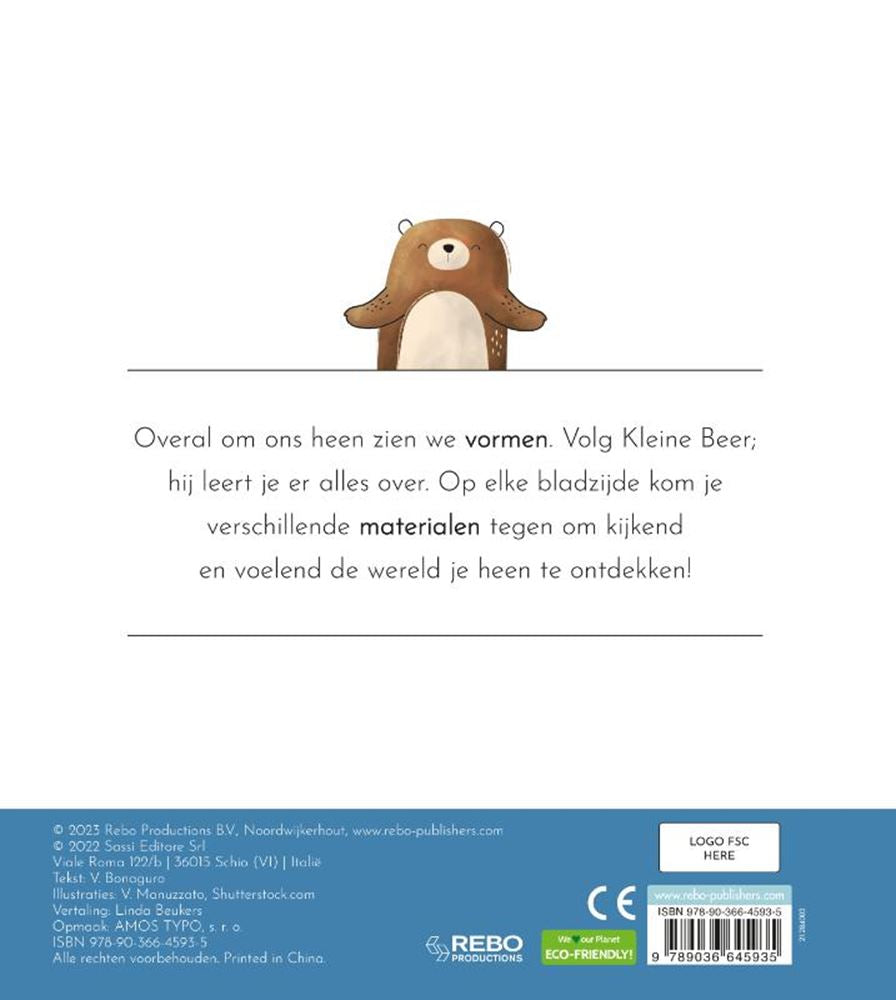 Rebo Publishers Shapes – erstes haptisches Buch