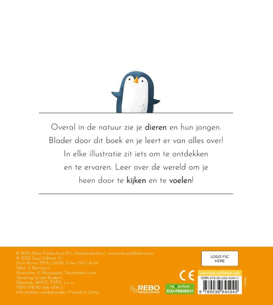 Rebo Publishers Tiere – Erstes Tastbuch