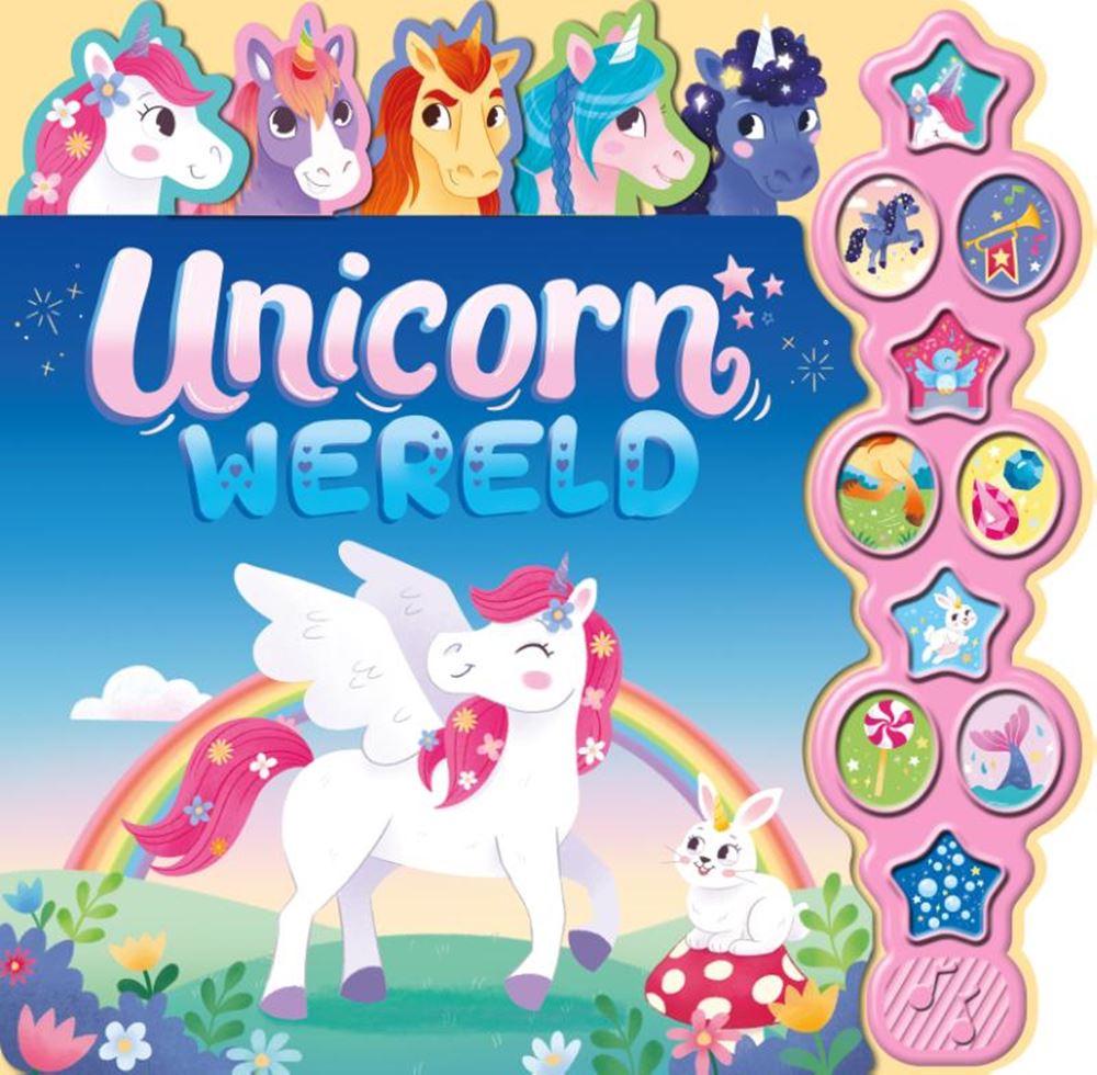 Rebo publishers unicornwereld - 10 geluidenboek