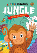 Rebo publishers jungle - kleuren op nummer 4+