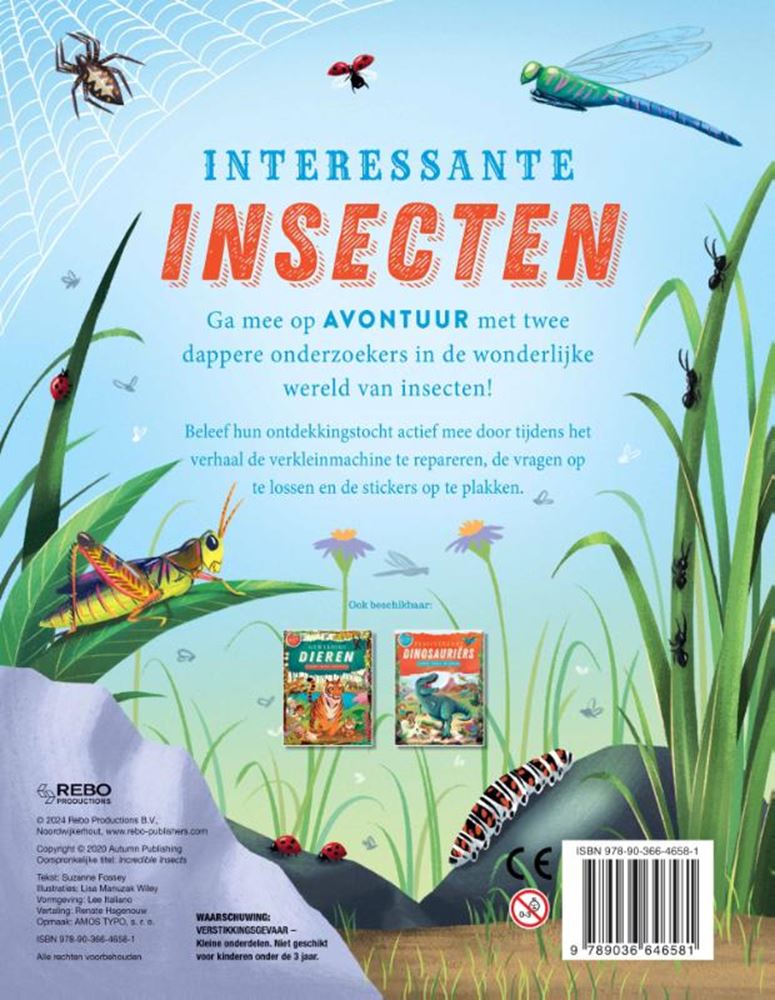 Rebo publishers interessante insecten 4+