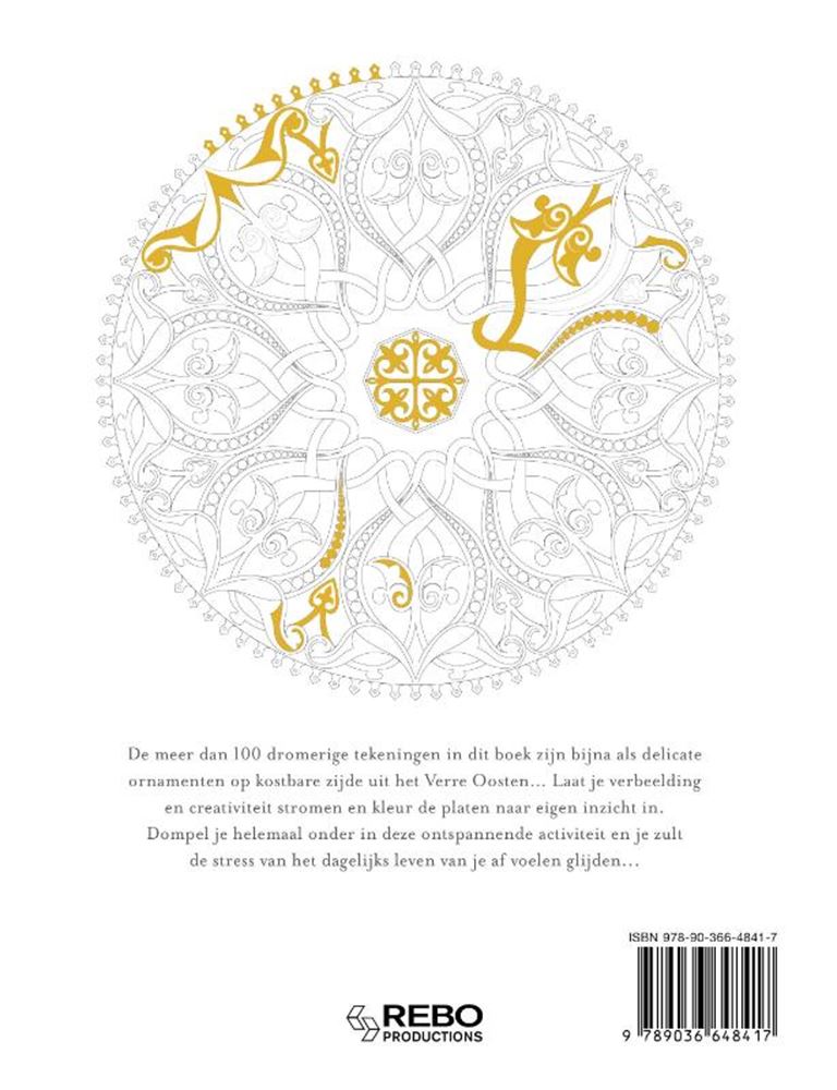 Rebo-Verlag: Oriental Fantasy – Malbuch