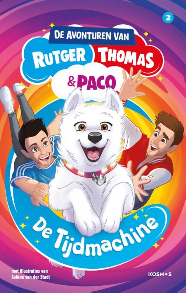 Centraal boekhuis de avonturen van rutger, thomas en paco - de tijdmachine
