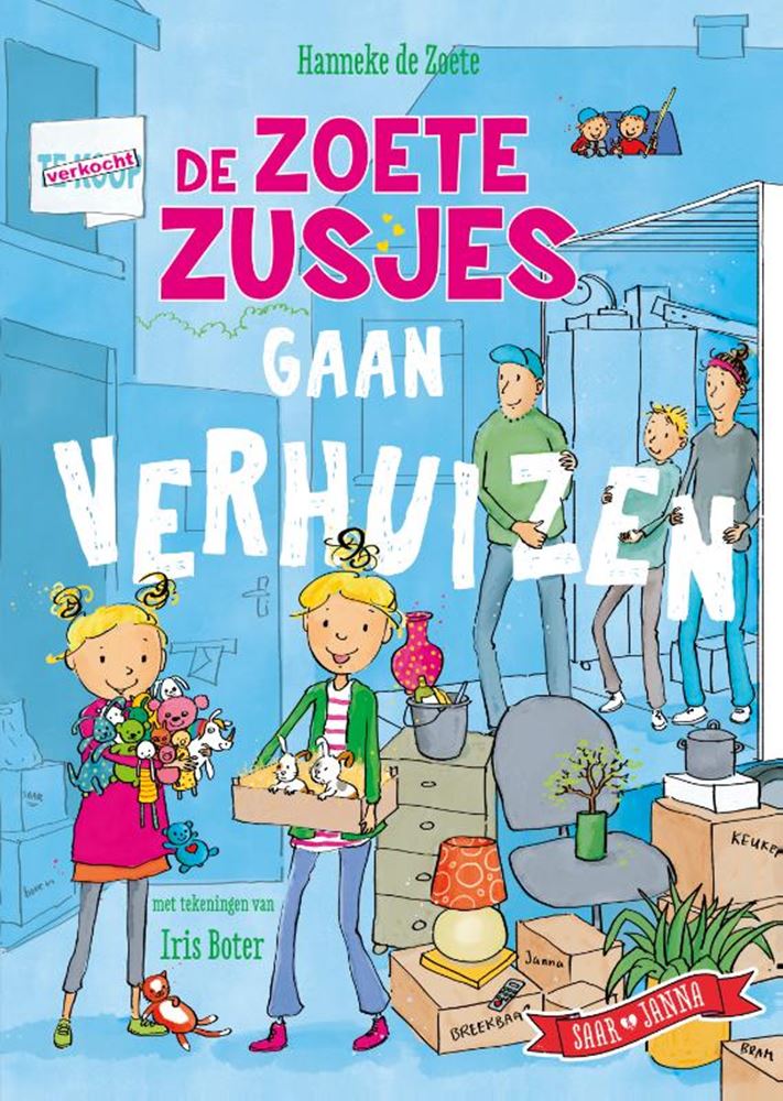Central Book House: Die süßen Schwestern bewegen ein Kinderbuch