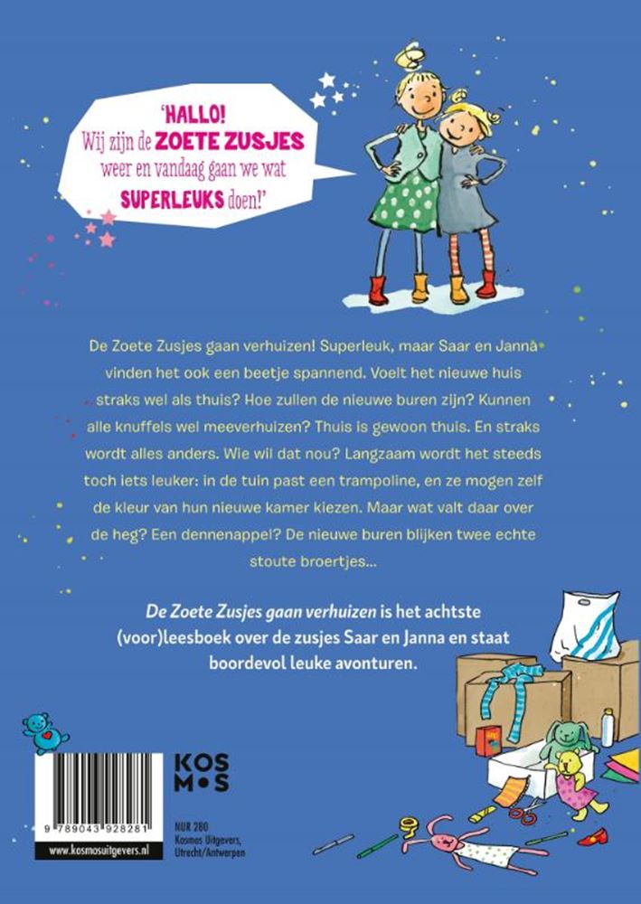 Central Book House: Die süßen Schwestern bewegen ein Kinderbuch